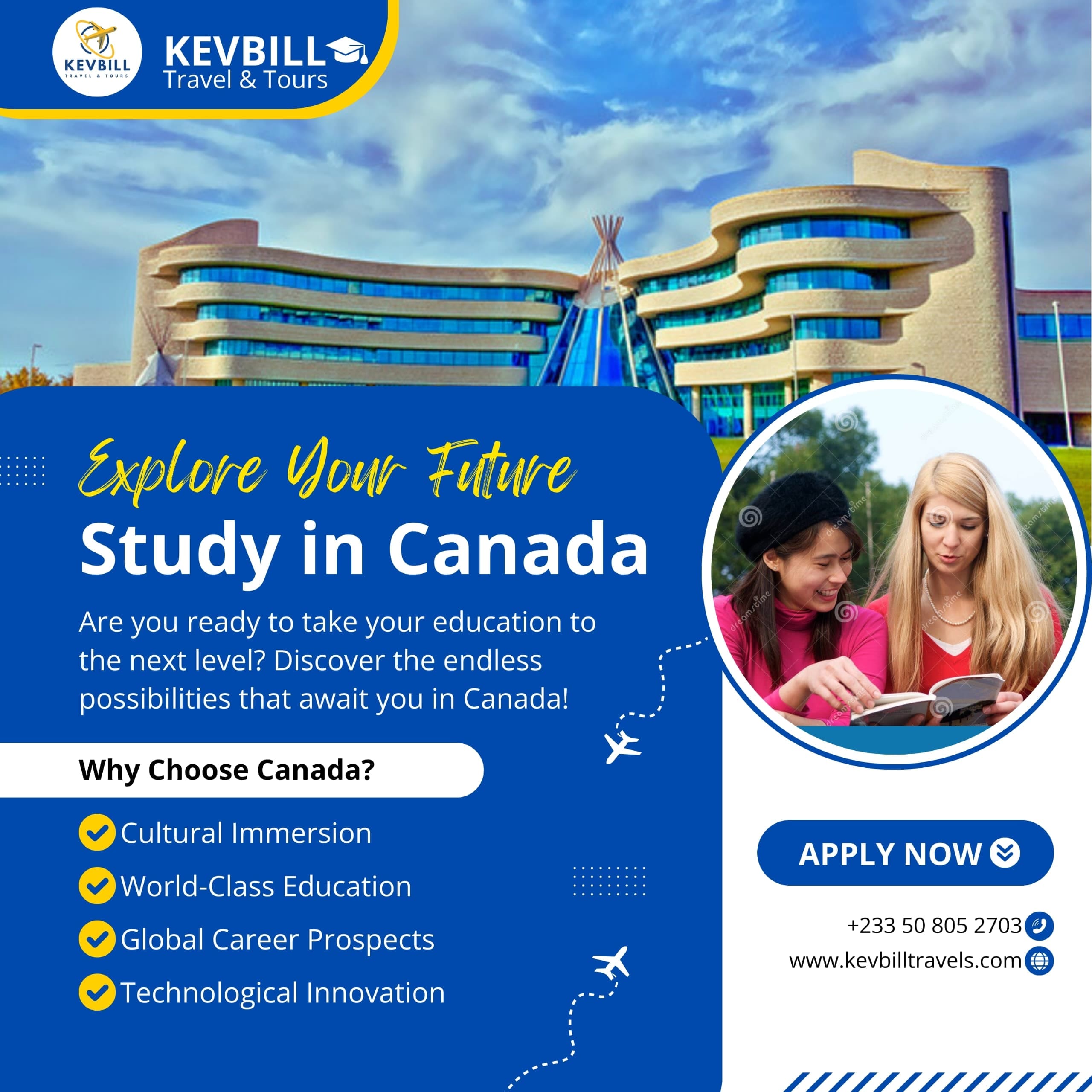 Study in canada flyer