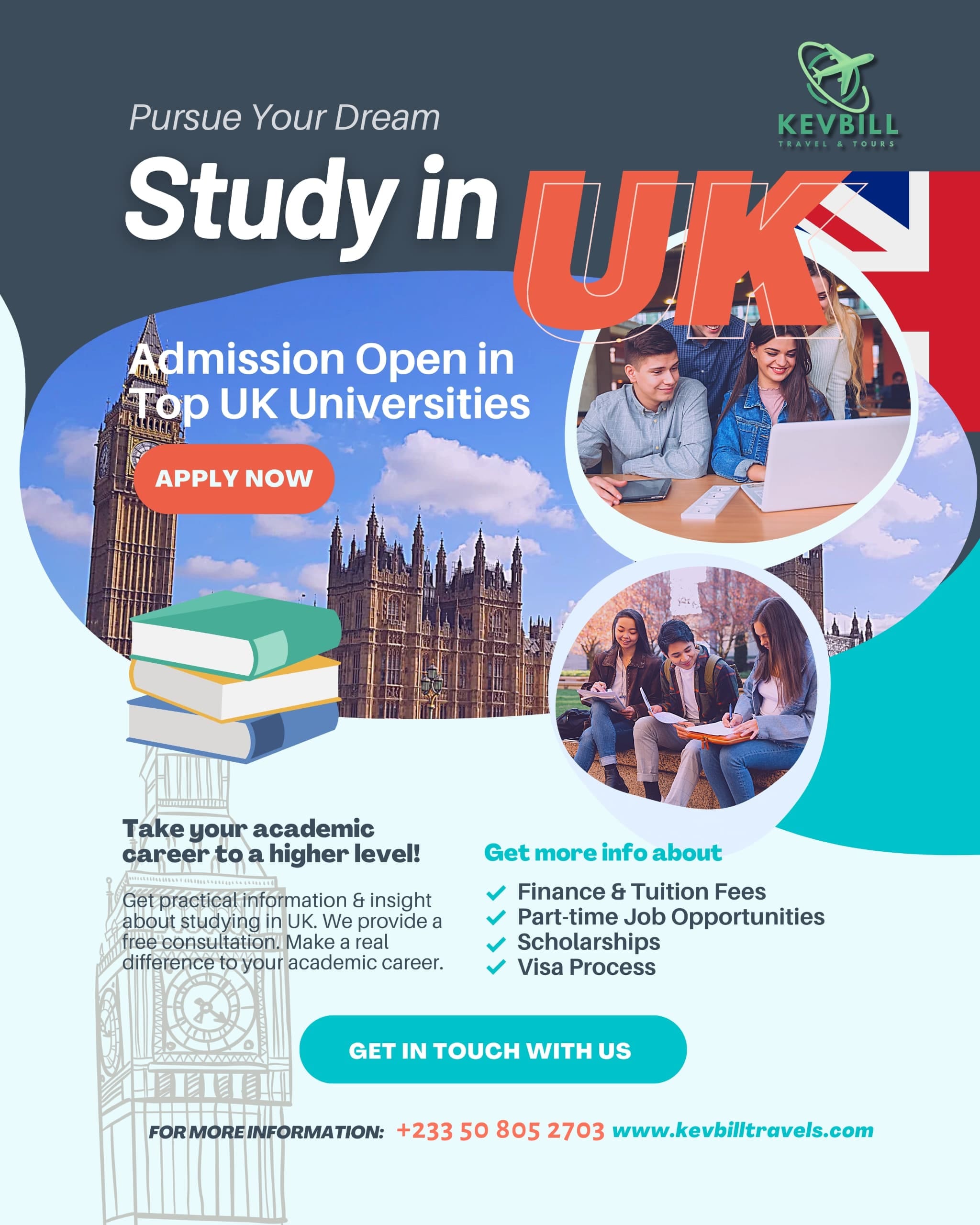 Study in uk flyer